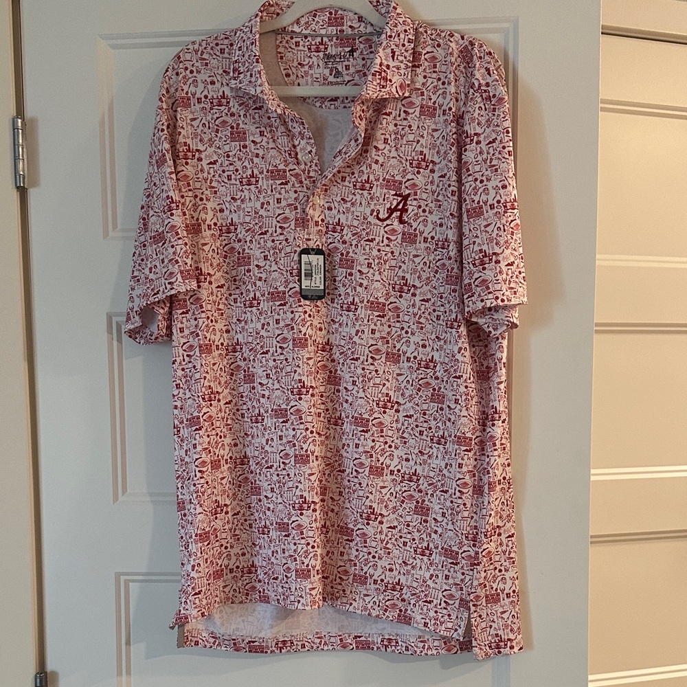 NWT Johnnie-O Alabama Polo Men’s SEC